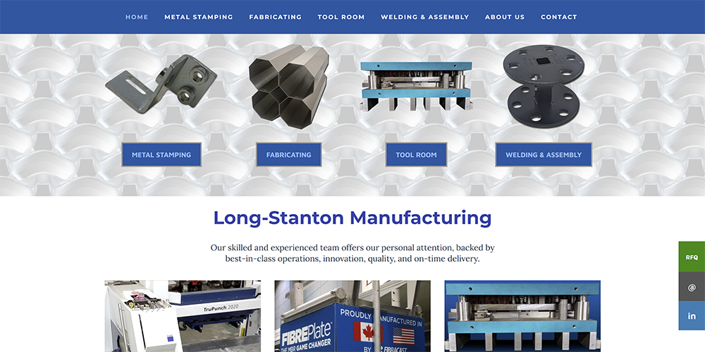 Long Stanton Manufacturing homepage